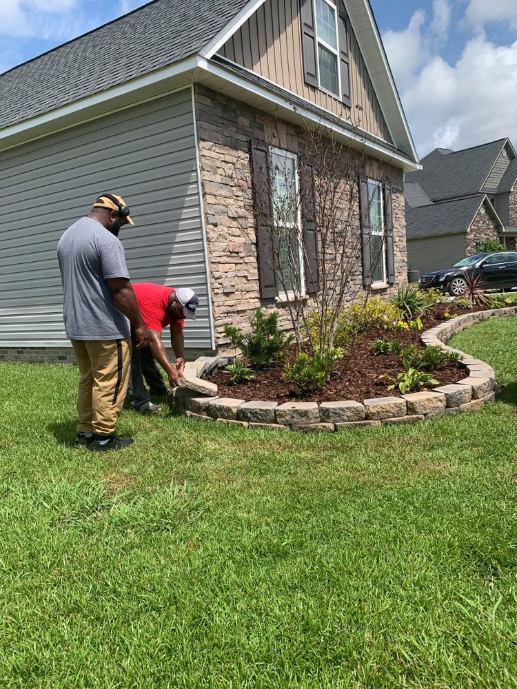 Mowing for All in One Landscaping in Jacksonville, NC