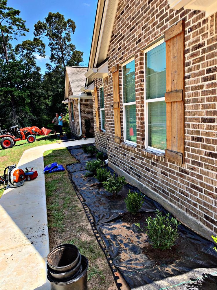 Hardscaping for JT’s Landscaping in Tyler County, TX