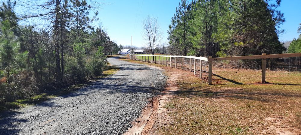 Fencing for HE Diversified Land Services in Americus, GA
