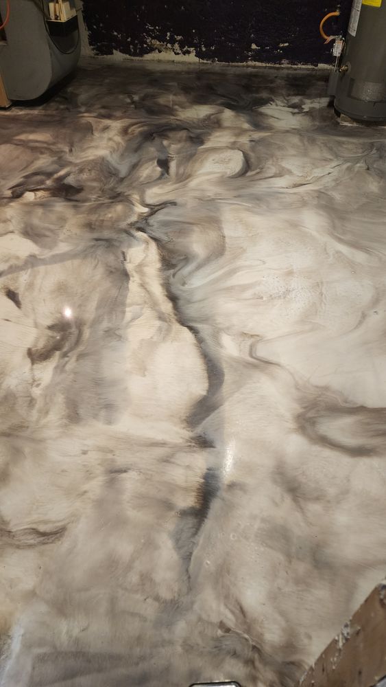 Metallic Epoxy Flooring for Concrete Designs in Thief River Falls, MN