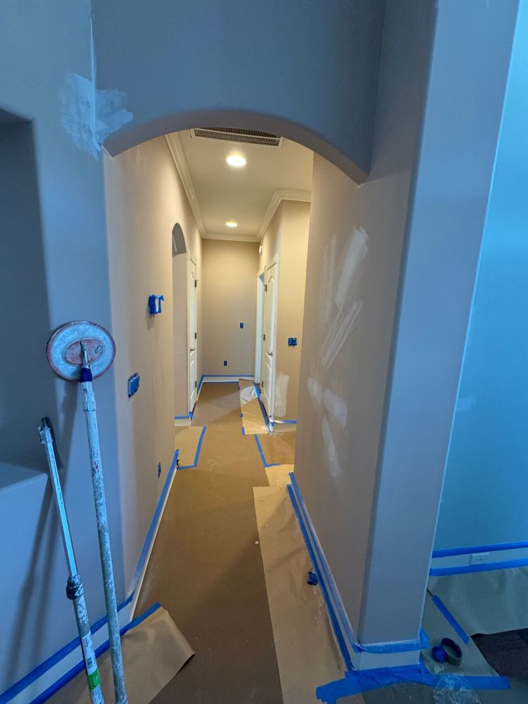 Interior and exterior for Brothers Coatings and Painting LLC in Holly Ridge, NC