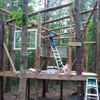 Tree House Made From The Land for J & S Handyman Services in Aumsville, OR