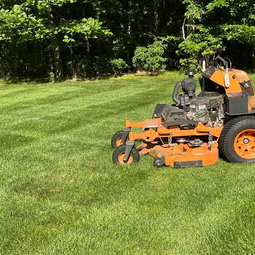 A big part of lawn maintenance is ensuring your lawn is regularly mowed. We know life gets busy, and we are here to help keep your lawn looking fresh. for Synhorst Property Maintenance & Landscaping in Connecticut, CT