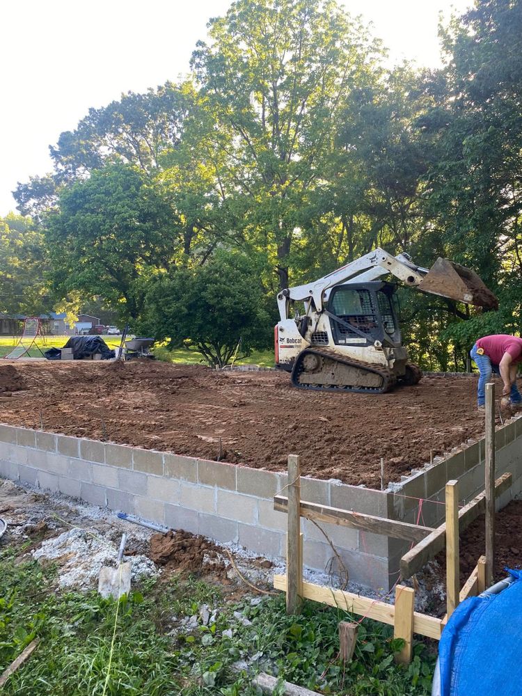 Foundation Laying for  in Memphis, TN