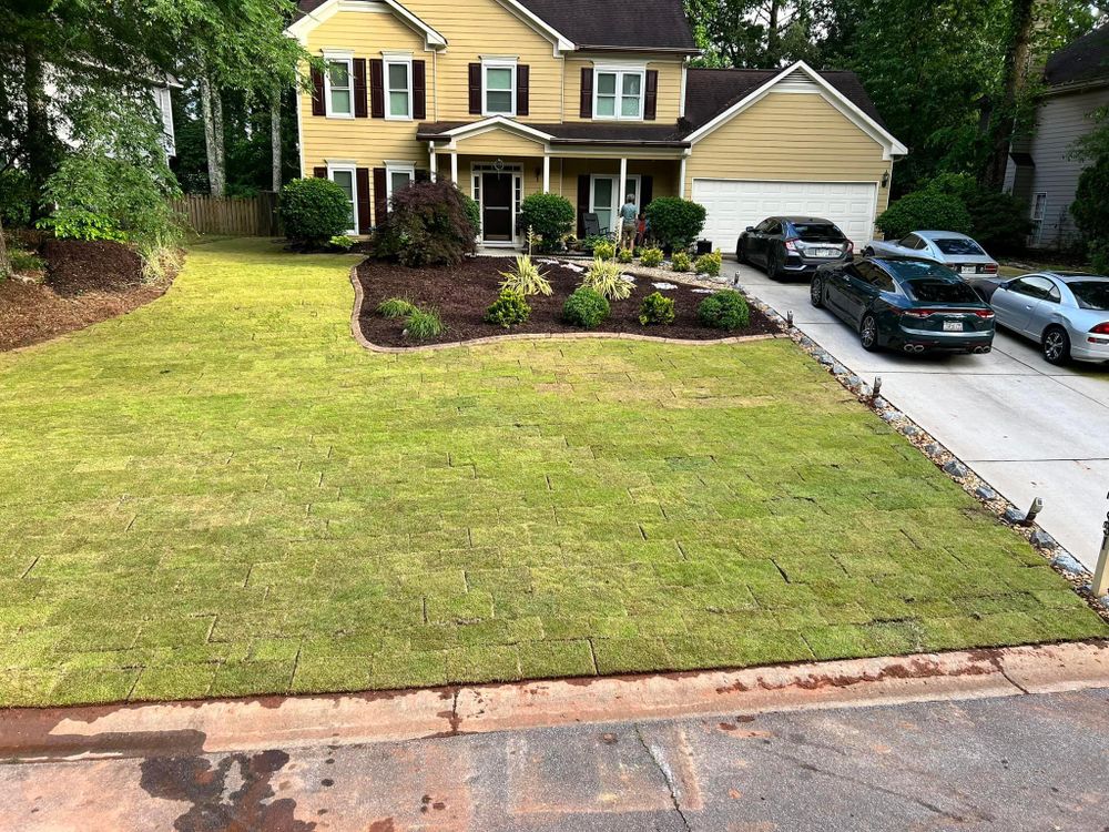 Grading & Drainage… experts! for Adams Landscape Management Group LLC. in Loganville, GA