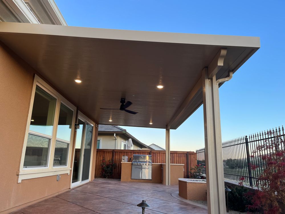 Insulated Patio Cover for Wakeland Patio Covers in Vacaville, CA
