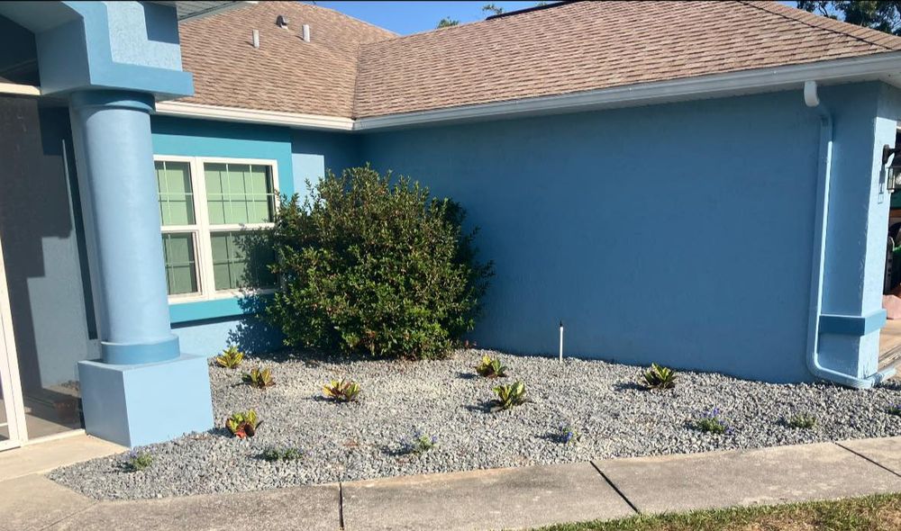 Enhance your yard with our expert rock installation service, offering a low-maintenance alternative to traditional mulch installation. Create stunning landscapes that boost curb appeal and protect soil health effortlessly. for Genesis Landscape Services in Spring Hill, FL