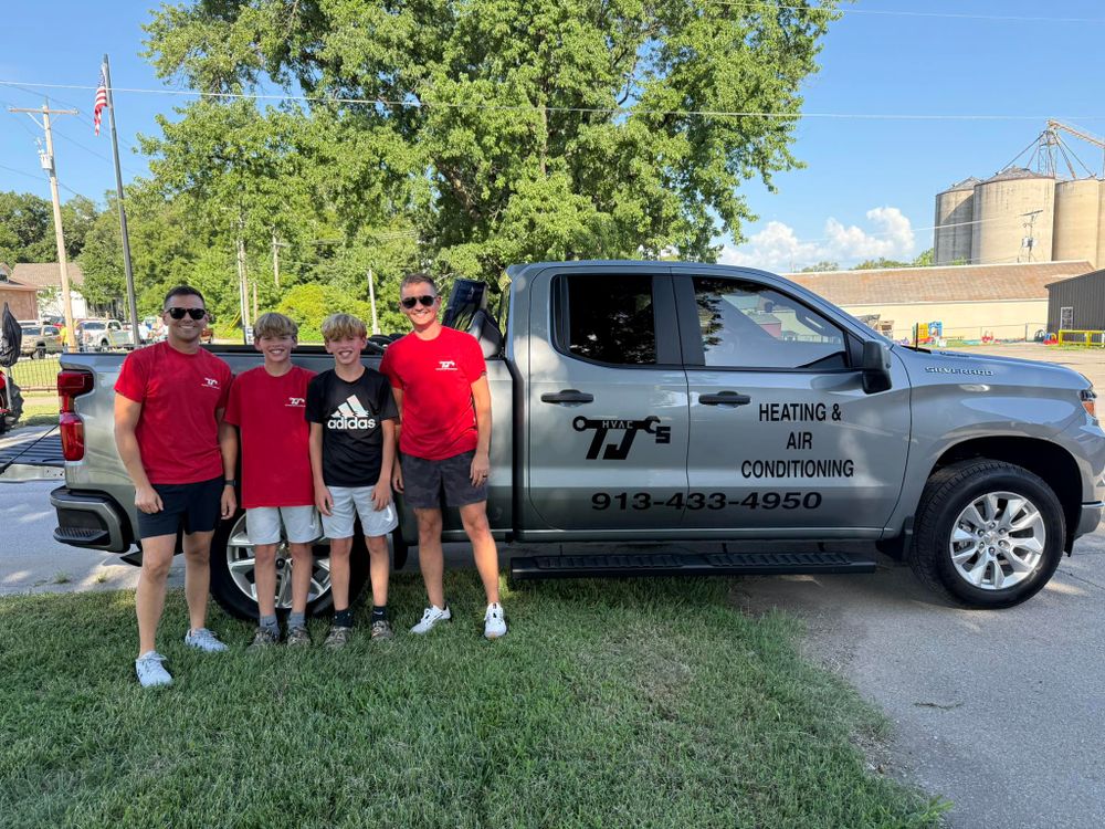 TJs HVAC Services team in Basehor, KS - people or person