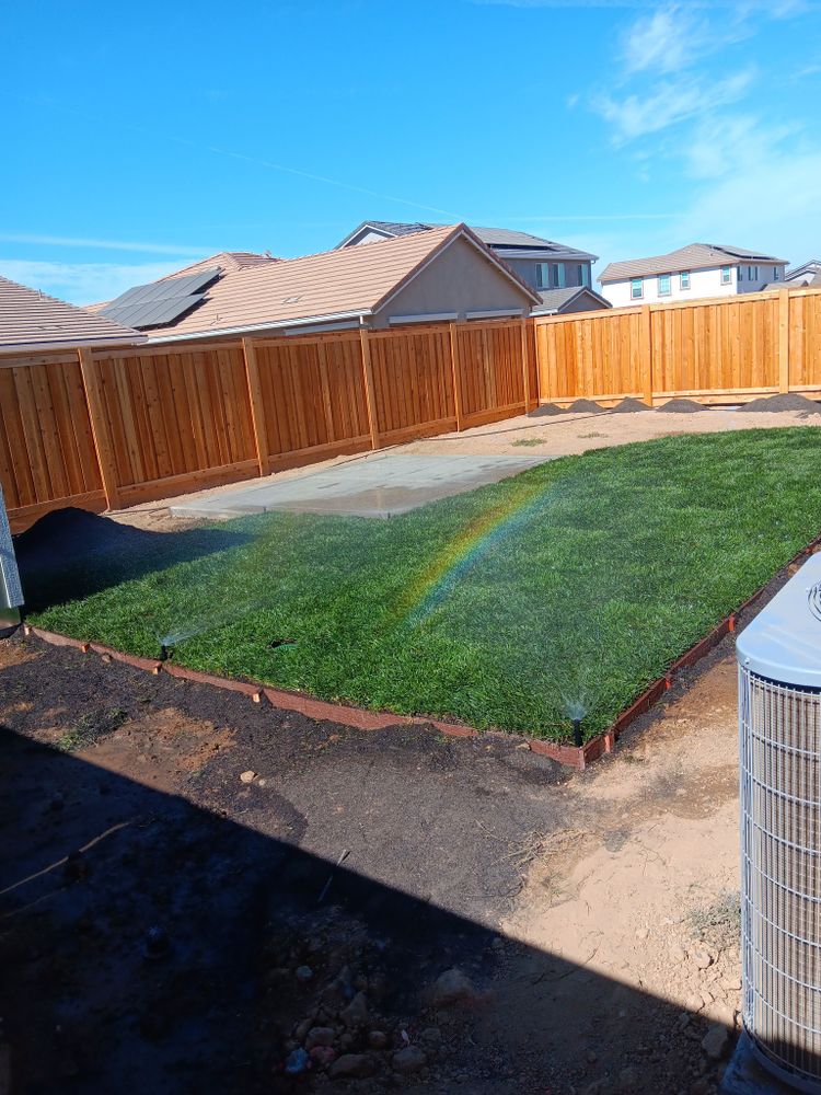 Our mowing service ensures a pristine lawn with precise trimming, edging, and debris removal. Enjoy a beautifully manicured yard that enhances your home's curb appeal effortlessly and efficiently. Satisfaction guaranteed! for Alex & Son Concrete and Landscaping in Lincoln, CA