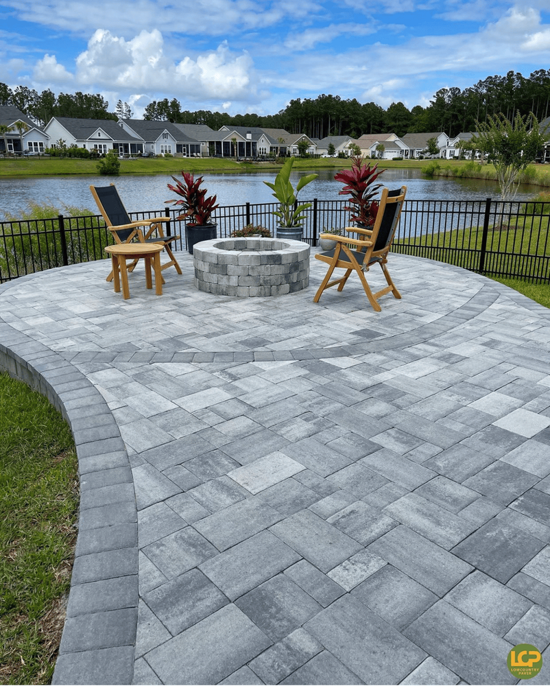 Create your dream outdoor living space with our expert Paver Patio design and build service. Transform your backyard into a beautiful, functional area perfect for hosting gatherings or relaxing in style. for Lawn & Order Solution  in Waxhaw, NC