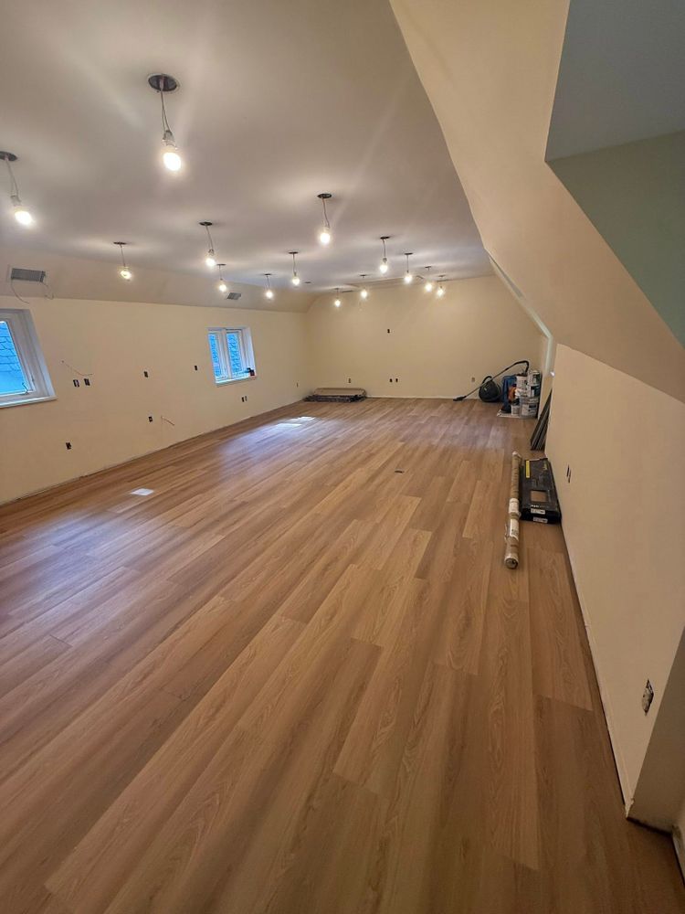 Our flooring installation service offers expert craftsmanship and quality materials, transforming your home with stylish and durable options, ensuring a perfect fit for any room in your renovation project. for ReVamp Construction STL in St Louis, MO