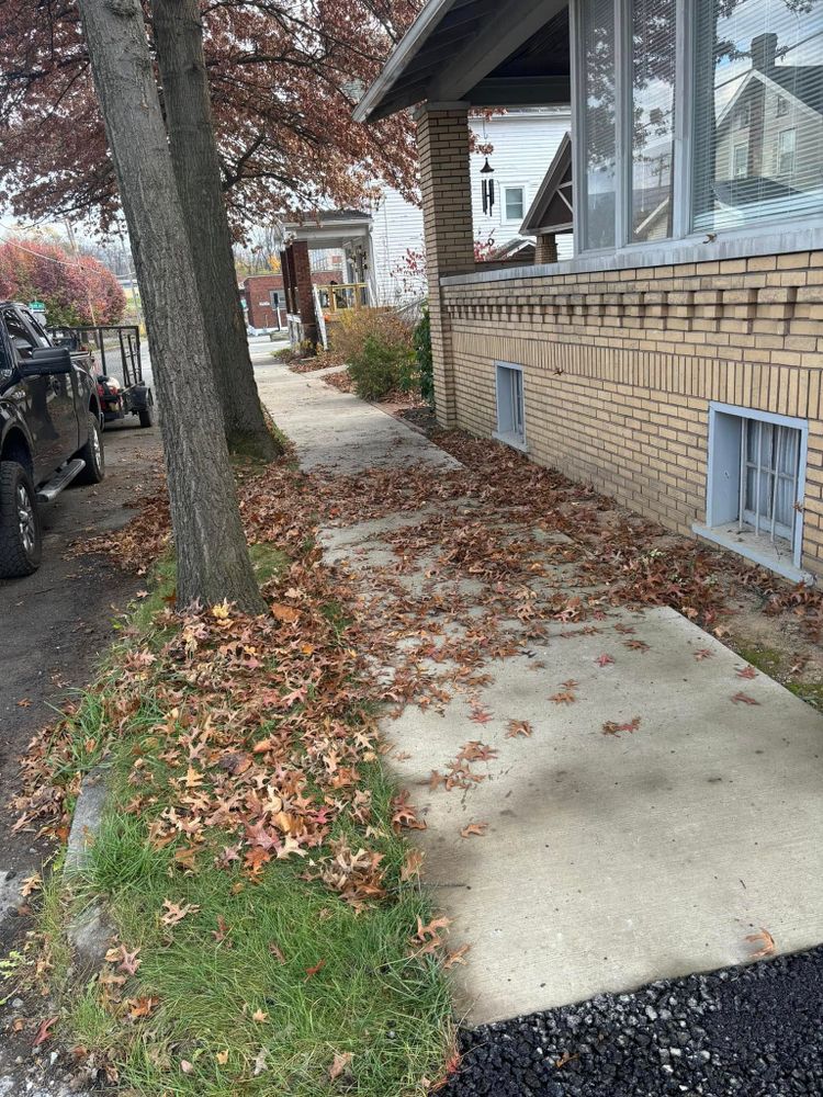 Our Fall and Spring Clean Up service ensures your yard is pristine, with leaf removal, garden bed maintenance, and debris clearing to prepare your landscape for the changing seasons. for Bryant Property Solutions in Altoona, PA