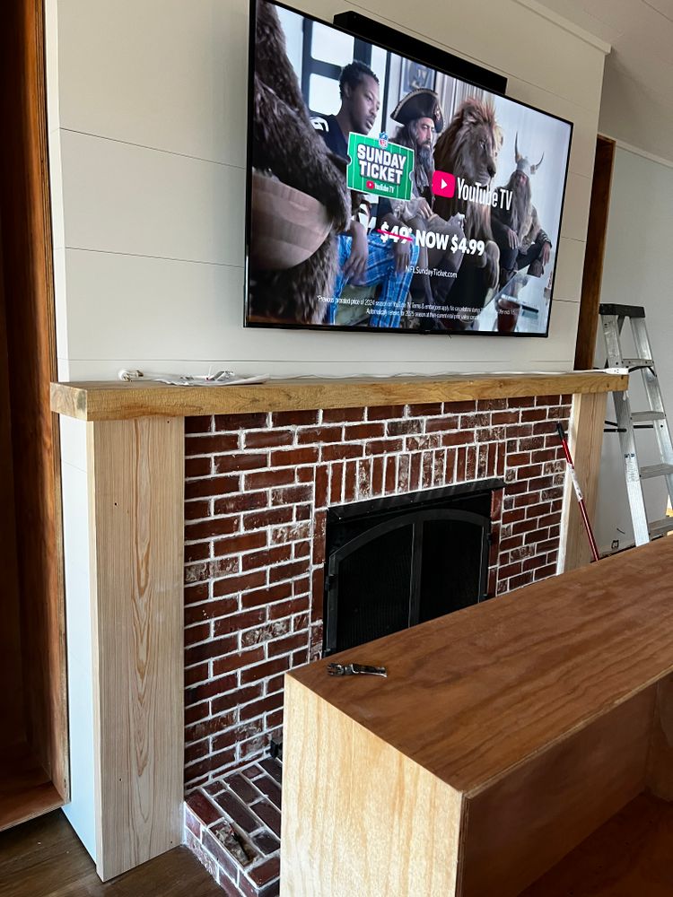 Custom Fireplaces for Watkins Carpentry in Fernandina Beach, FL