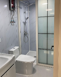 Our Bath Room Options service offers customizable solutions for adding bathrooms to our expandable container houses, providing convenience and flexibility for homeowners looking to personalize their living space with ease. for Mr. Tiny Homes in Temecula, CA