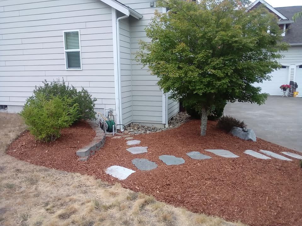 Landscape Design and Installation for WorkHorse Landscaping, LLC in Seabeck, WA