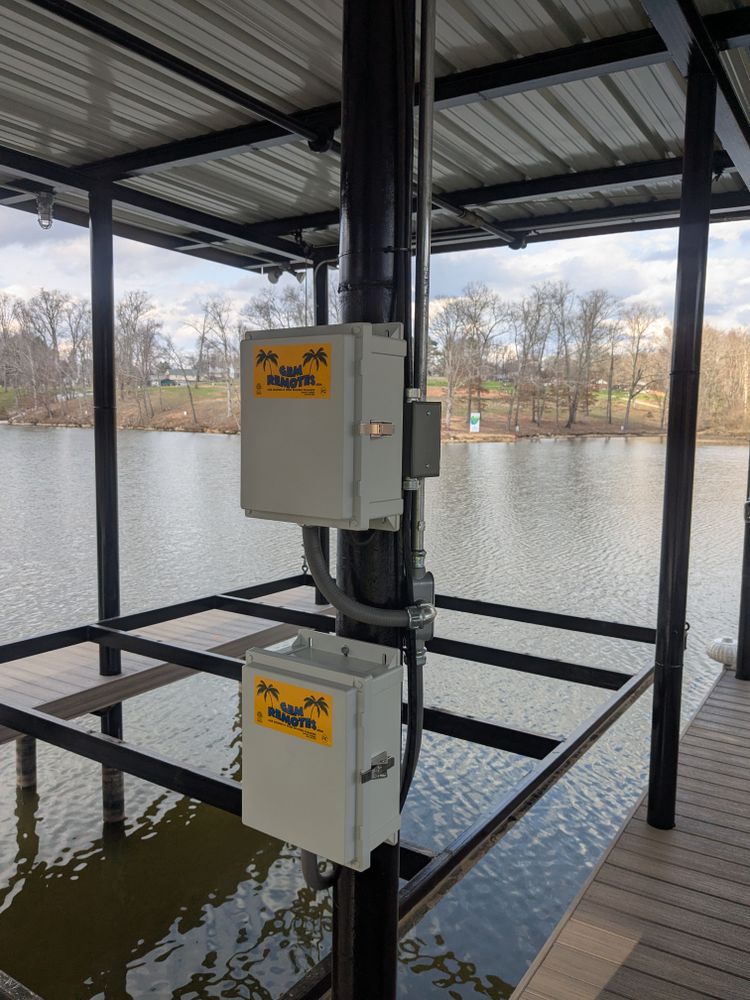 Killen al boat pier for C&L Electric in Killen, AL