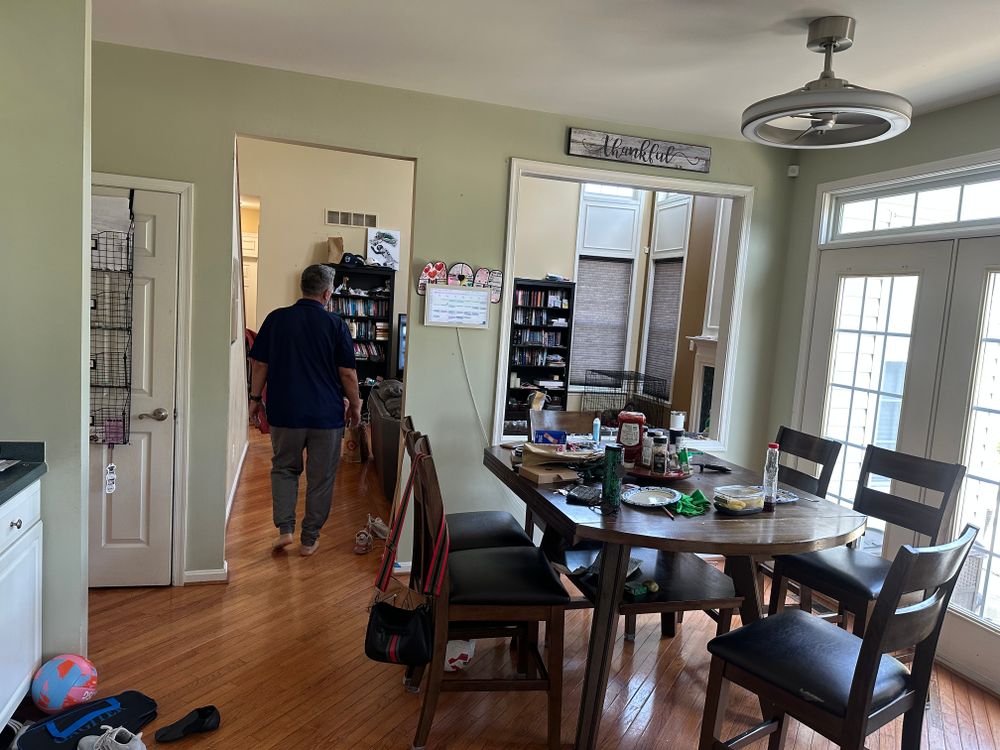 Parkside - deck & kitchen for Thomas J. Gorman Construction in Middletown, DE