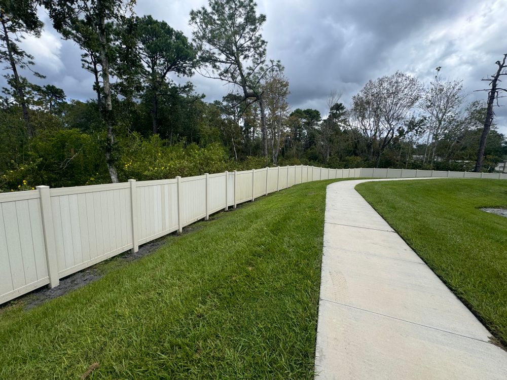 Fence Installation for E & E Irrigation and Fencing LLC in DeLand, FL