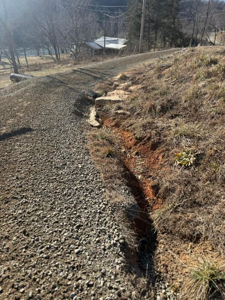 Excavating for Old South Grading in Glade Valley, NC