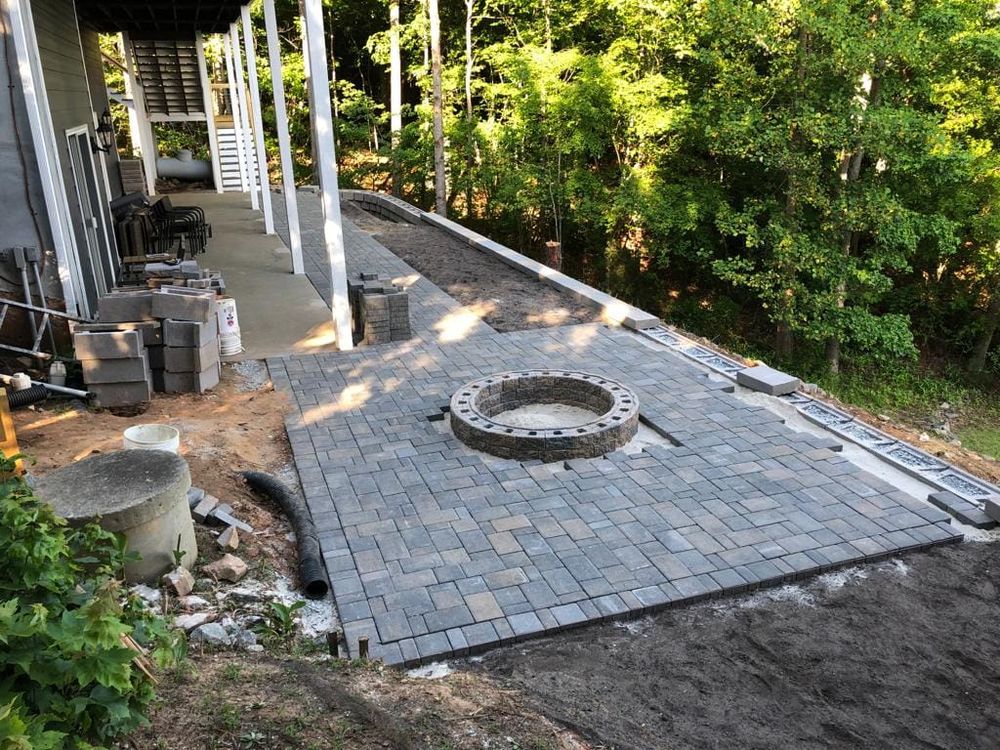 Hardscaping for Rosales Landscaping LLC in Lake Gaston, North Carolina