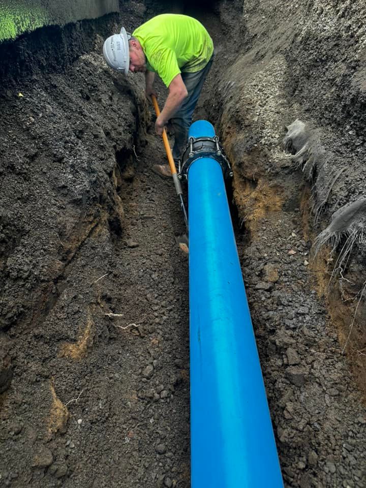 Water distribution  for Mountain View Services in Sandy, OR