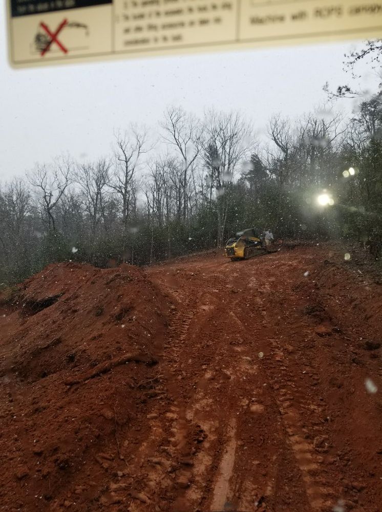 Excavating for HC Construction & Grading in Clayton, GA