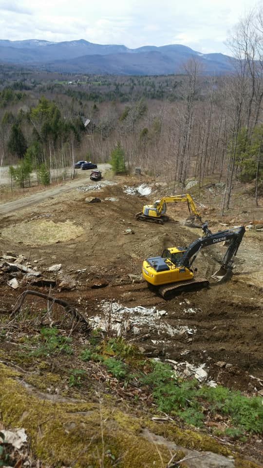 Excavation for Andy Naylor Excavation in Stowe, VT