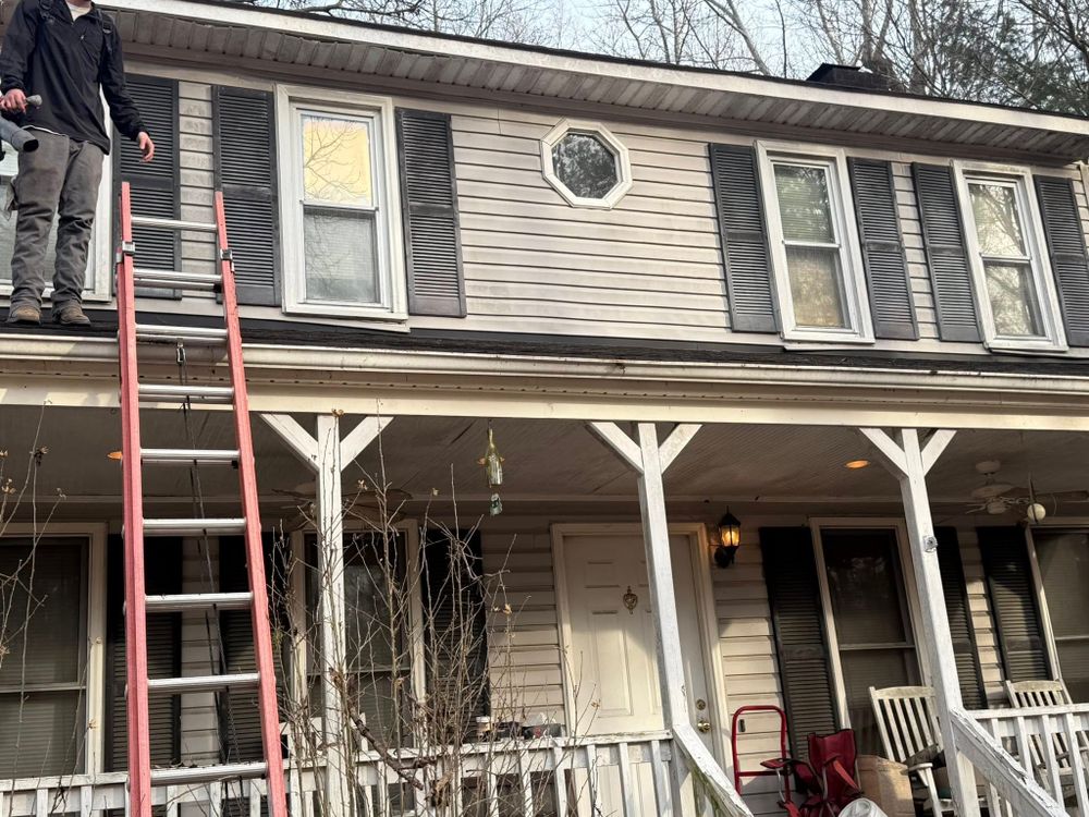 Our Gutter Cleaning service ensures your home's gutters are clear of debris, preventing water damage and maintaining proper drainage. Trust our experts to keep your home protected and prolong the lifespan of your gutters. for J Clark Landscaping in Charles City, VA