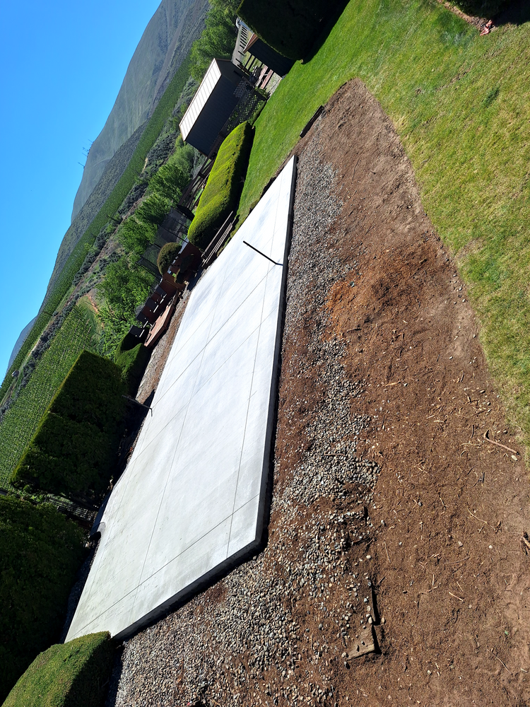 Sport courts for Richardson Restoration and Concrete in Ellensburg, WA