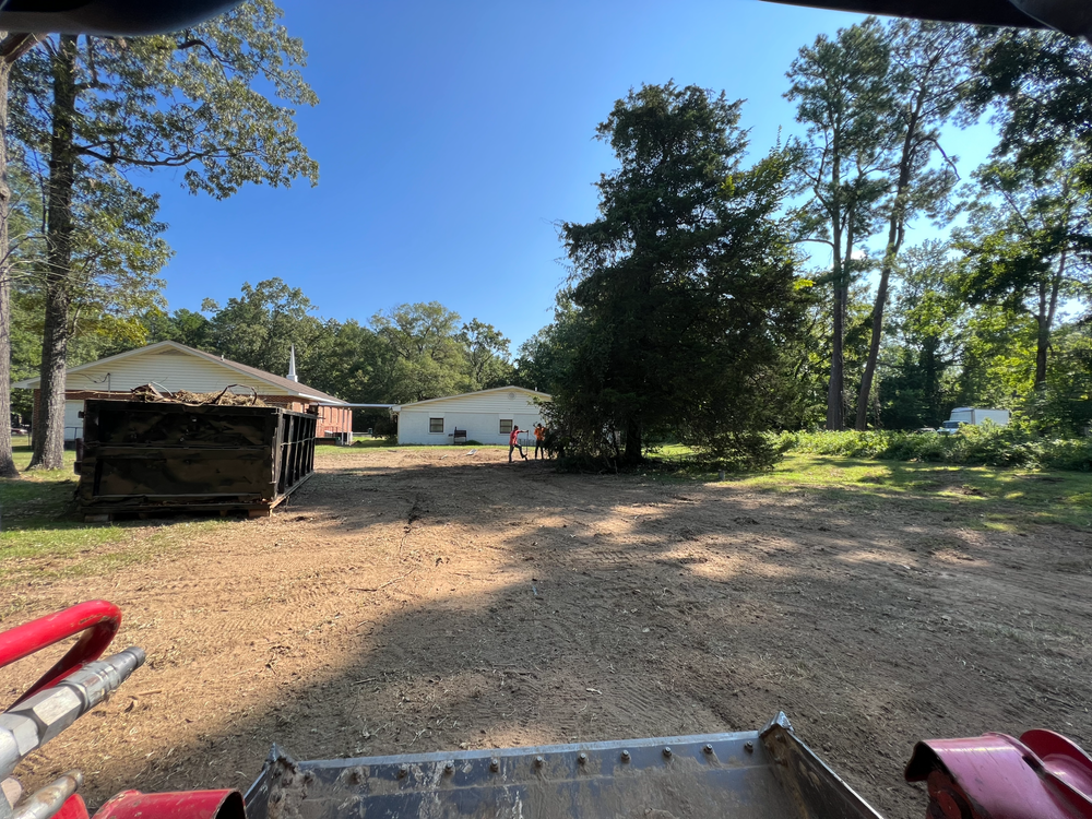 Demoliton for KM Landworks in Moncure ,  NC