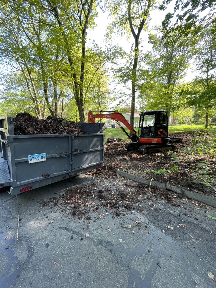 Excavation for CS Property Maintenance in Middlebury, CT