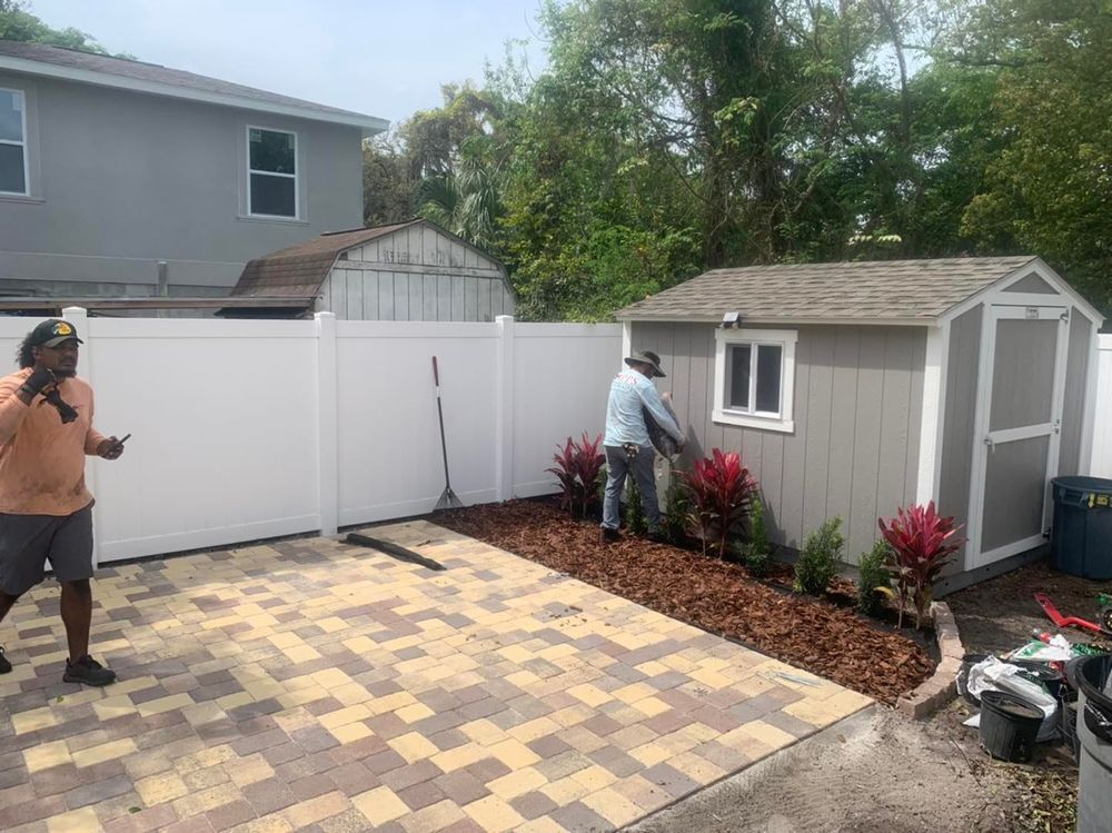 We offer patio design and construction services that can create a beautiful, functional outdoor living space for your home. Let us help you make the most of your backyard! for Affordable Property Preservation Services in Tampa, Florida