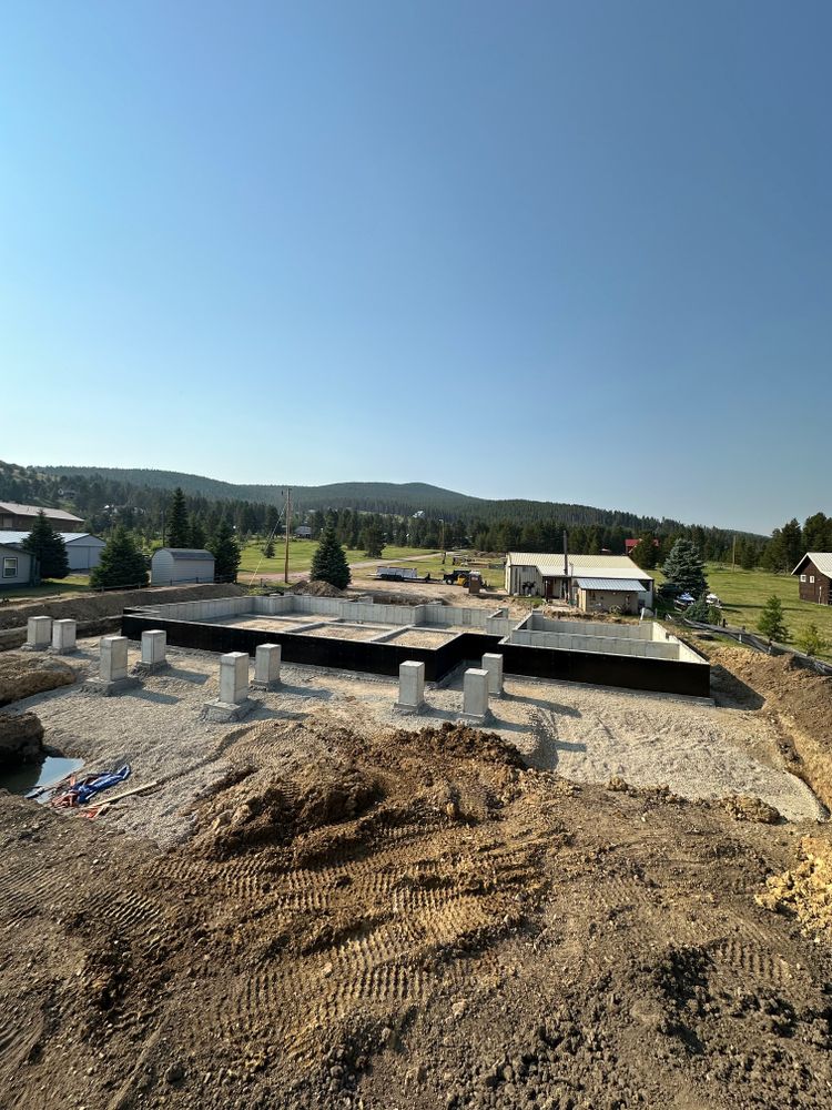 Foundations for R&H Homes in Bozeman, MT