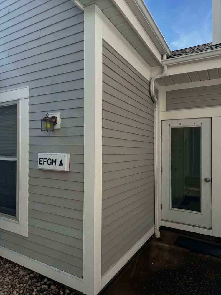 Exterior painting for Erie Builders & Construction in Sandusky, OH