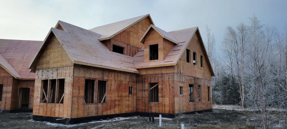 Framing for SteveWorks Construction in Sterling, AK