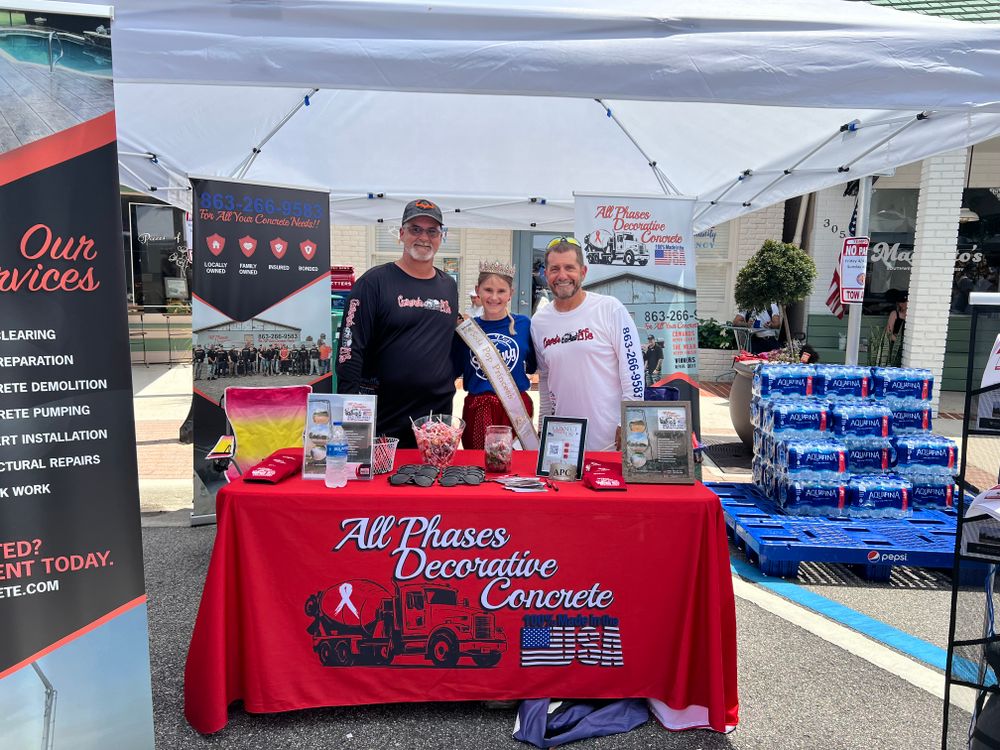 All Photos for All Phases Decorative Concrete in Sebring, FL