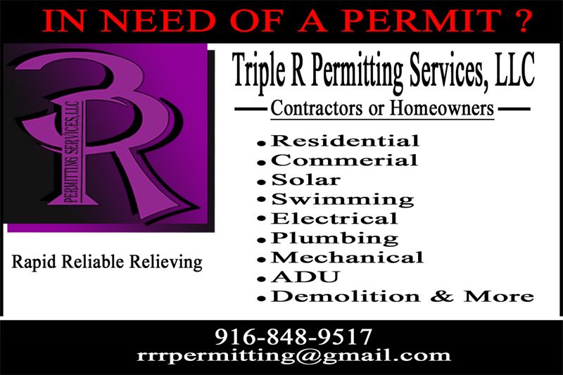 Triple R Permitting Services team in Citrus Heights, CA - people or person