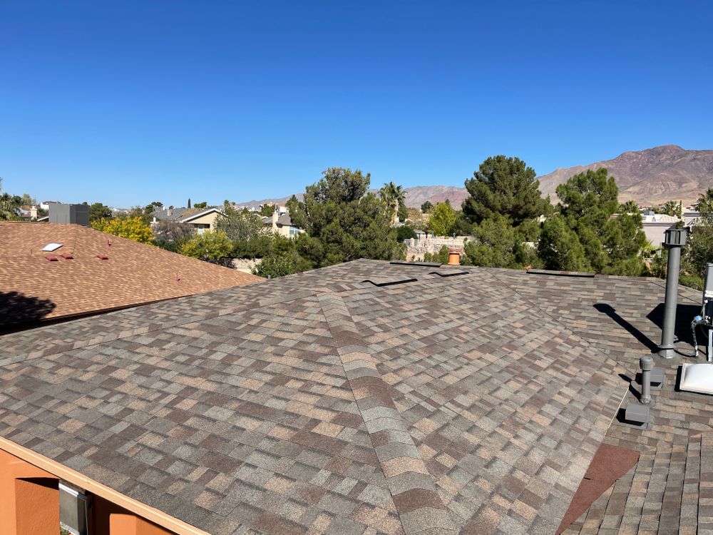 Shingled Roofs for Organ Mountain Roofing & Construction in Las Cruces, NM