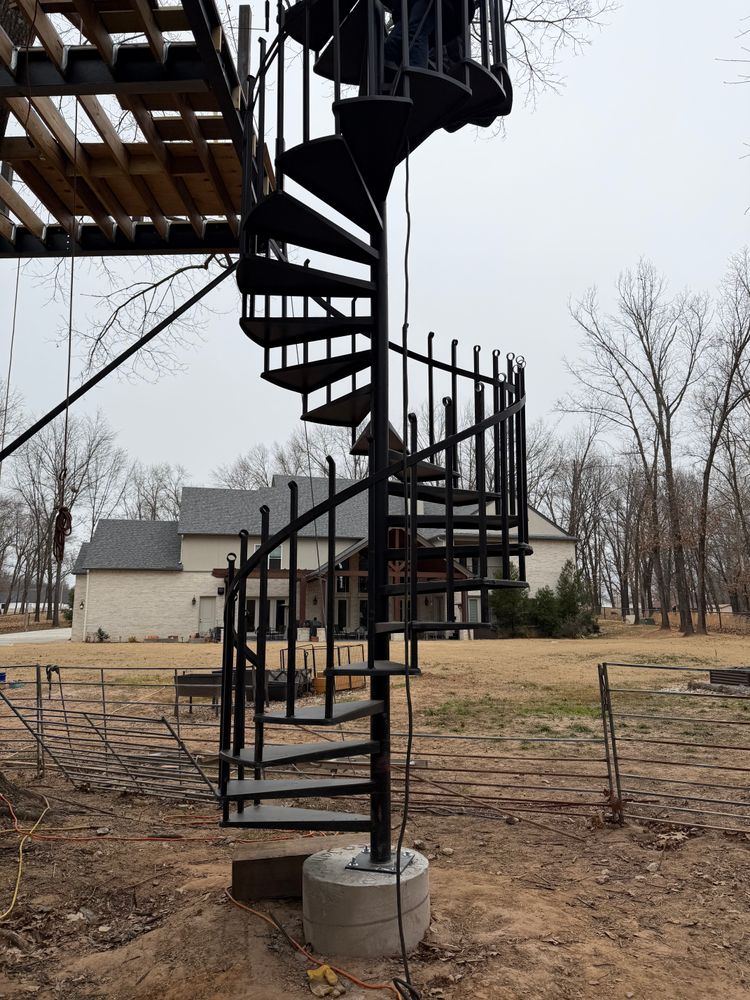 Handrails, staircases, structural welding for Mojo Welding & Fabrication in Broken Arrow, OK