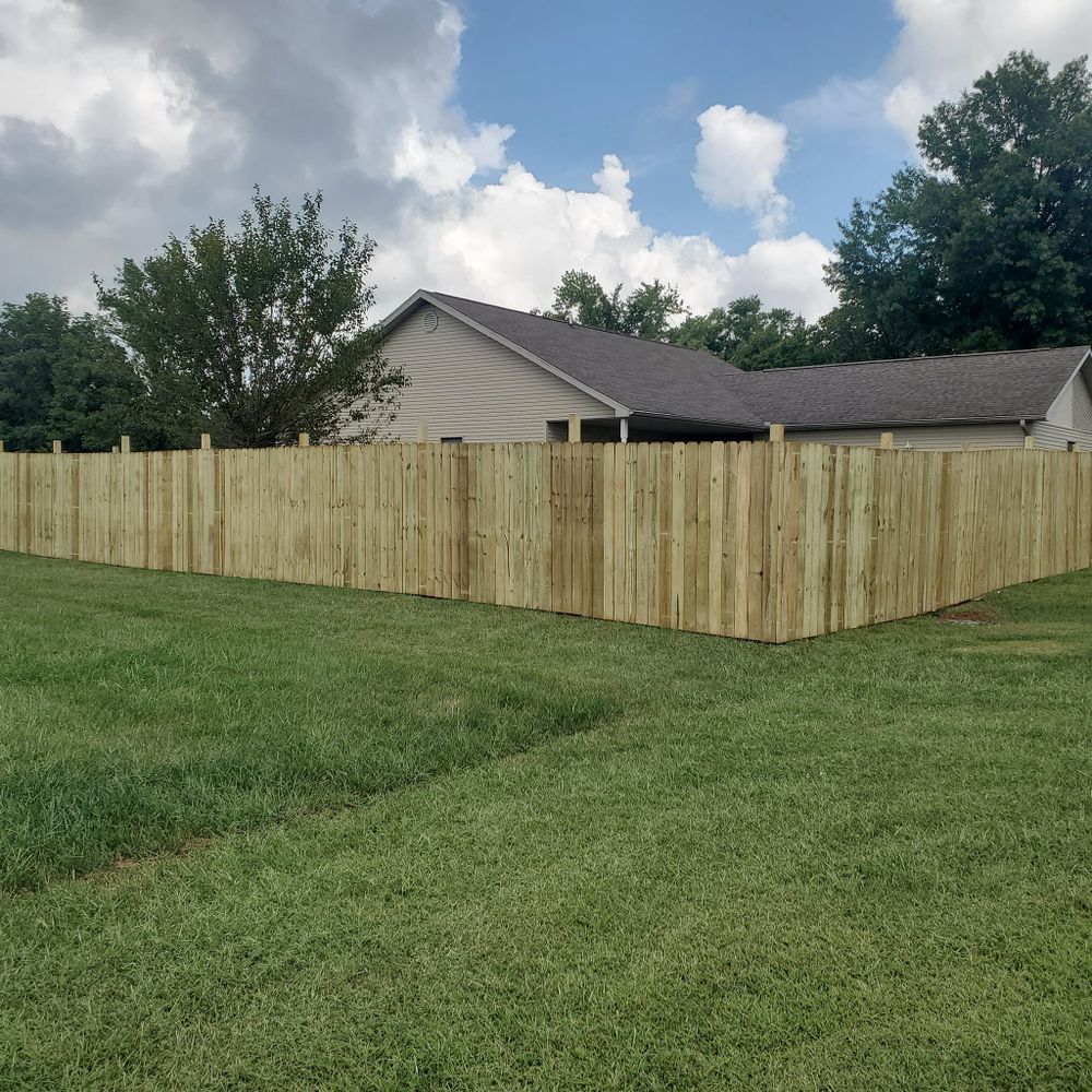 Johnston City Fence for Dead Tree General Contracting in Carbondale, Illinois