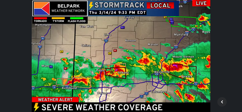 3/15/24 Ohio storms & tornadoes  for ACME Restoration in Hebron, OH