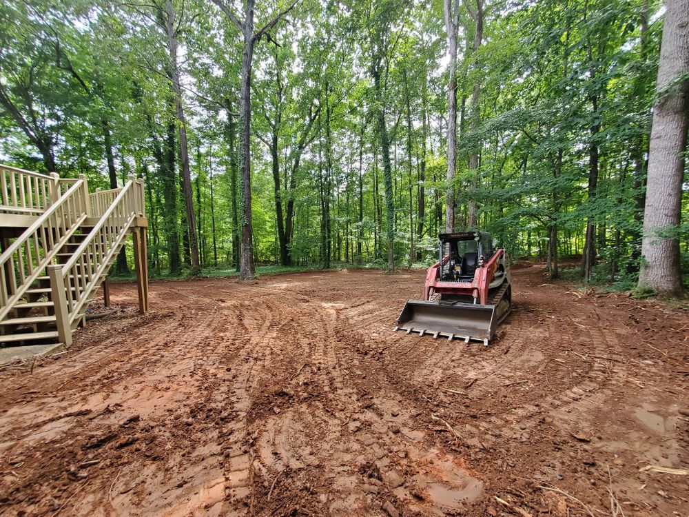 Grading / Land Clearing for Zambrana Landscaping in Cobb County, GA