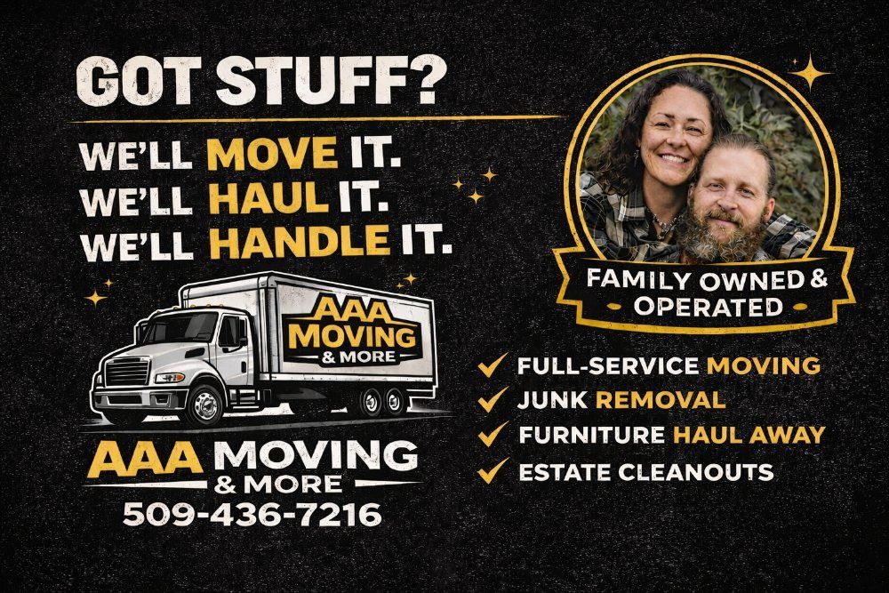 AAA Moving and More LLC team in Spokane, WA - people or person