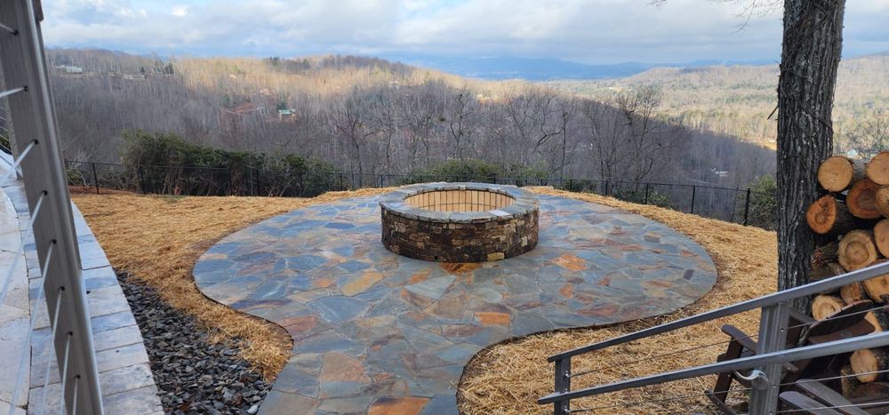 Stone work for JV Painting Services LLC in Hendersonville, NC
