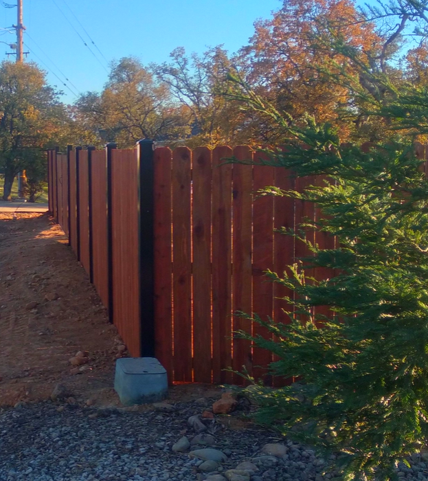 Fencing for Austin LoBue Construction in Cottonwood, CA