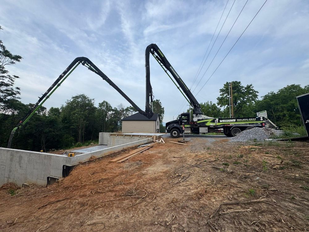All Photos for Williams Concrete Pumping in Knoxville, Tennessee