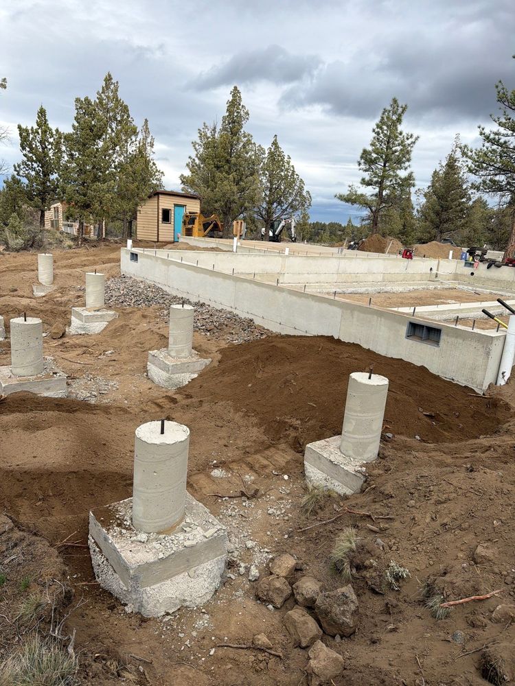 Foundation for TJR Concrete and Construction in Bend, OR