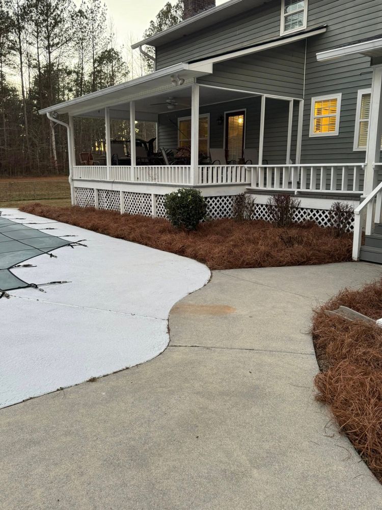 Enhance your outdoor spaces with our expert Hardscape Installation service, offering beautiful and durable features like patios, walkways, and retaining walls to perfectly complement your landscape design. for Sunrise Lawn Service LLC in Athens, Georgia
