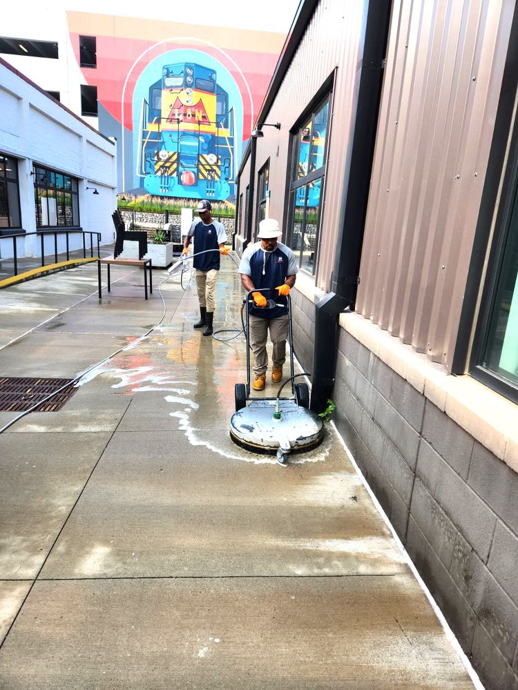 Power Washing for Clear Choice Services in Nashville, TN