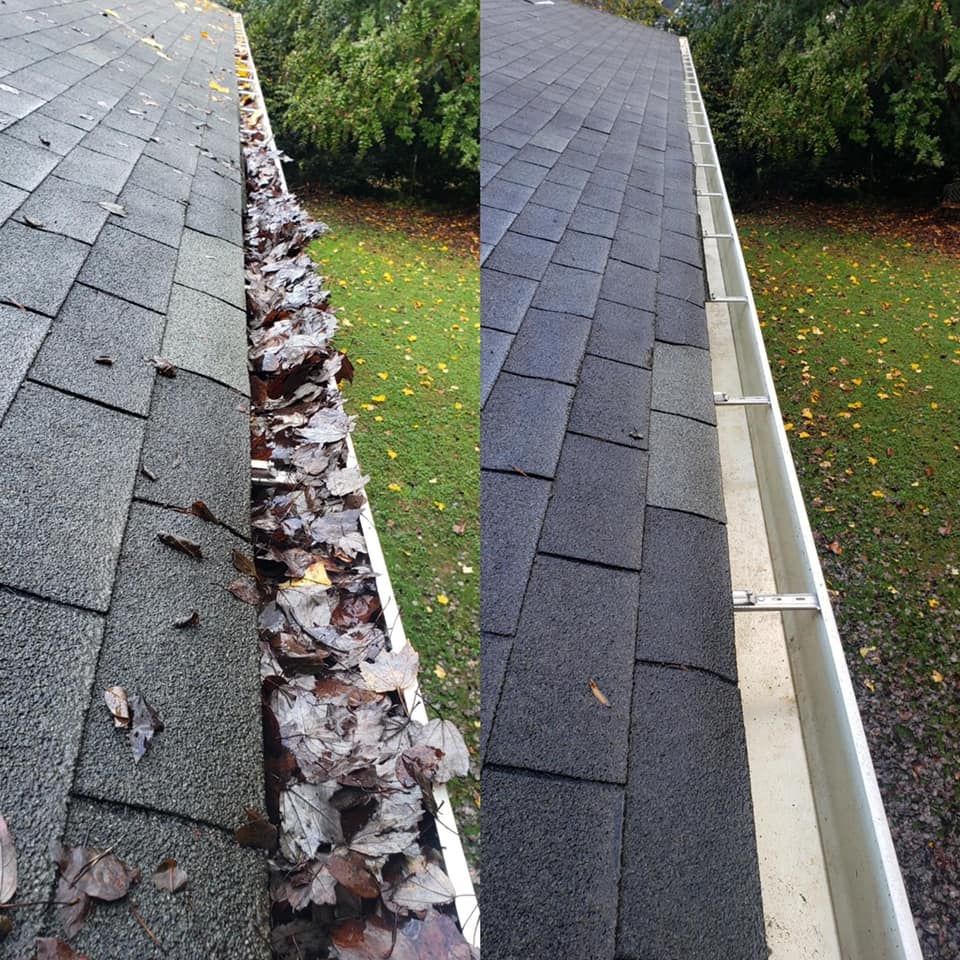 Our professional gutter cleaning service ensures debris-free gutters, preventing water damage and maintaining your home's structural integrity. Rely on us for thorough, efficient care alongside our pressure washing and soft washing expertise. for Five Star Pro Exteriors in Philadelphia, PA